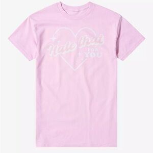 Hate That For You Boyfriend Fit Girls T-Shirt NWT Size SMALL